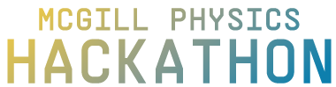 McGill Physics Hackathon